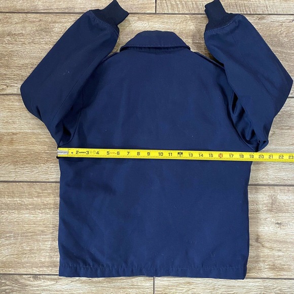 US Air Force USAF Jacket Man's Lightweight W/ Removable Liner Poly/Wool 10L VGC - Picture 4 of 8